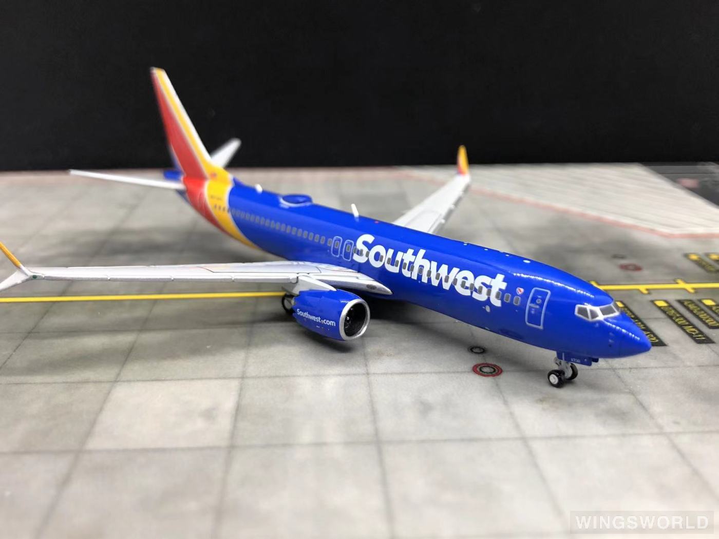 Geminijets 1:400 GJSWA2017 Southwest Airlines 美国西南航空 Boeing 737 MAX 8 N8730Q