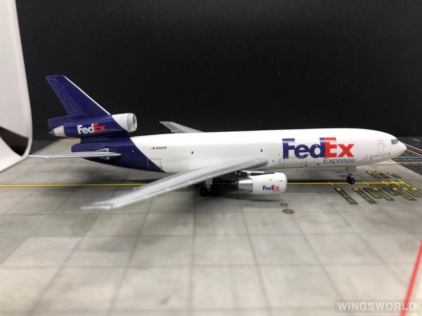 AeroClassics 1:400 AC419973 FedEx 联邦快递 McDonnell Douglas DC-10 N318FE