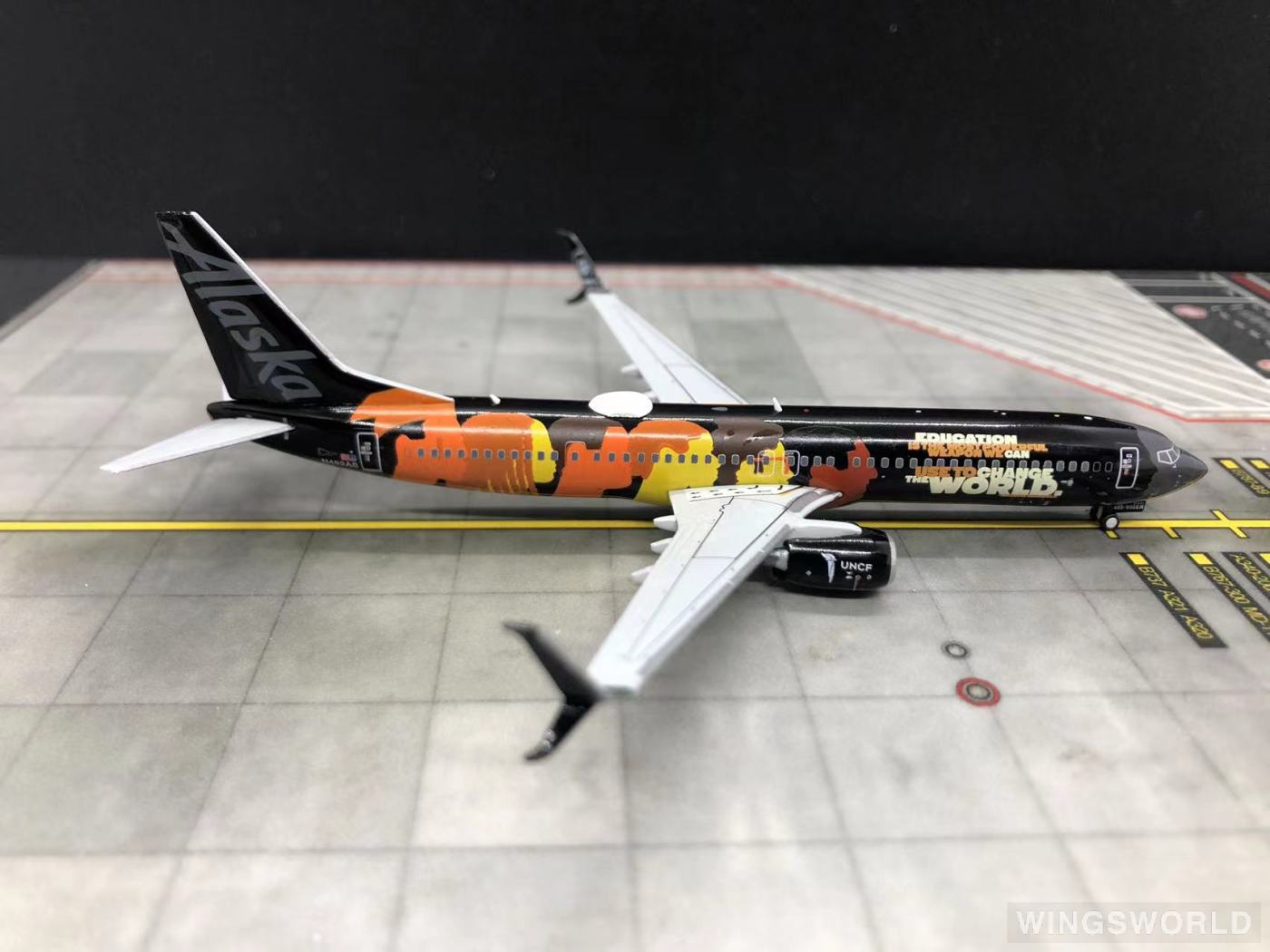 Geminijets 1:400 GJASA2026 Alaska Airlines 阿拉斯加航空 Boeing 737-900ER N492AS