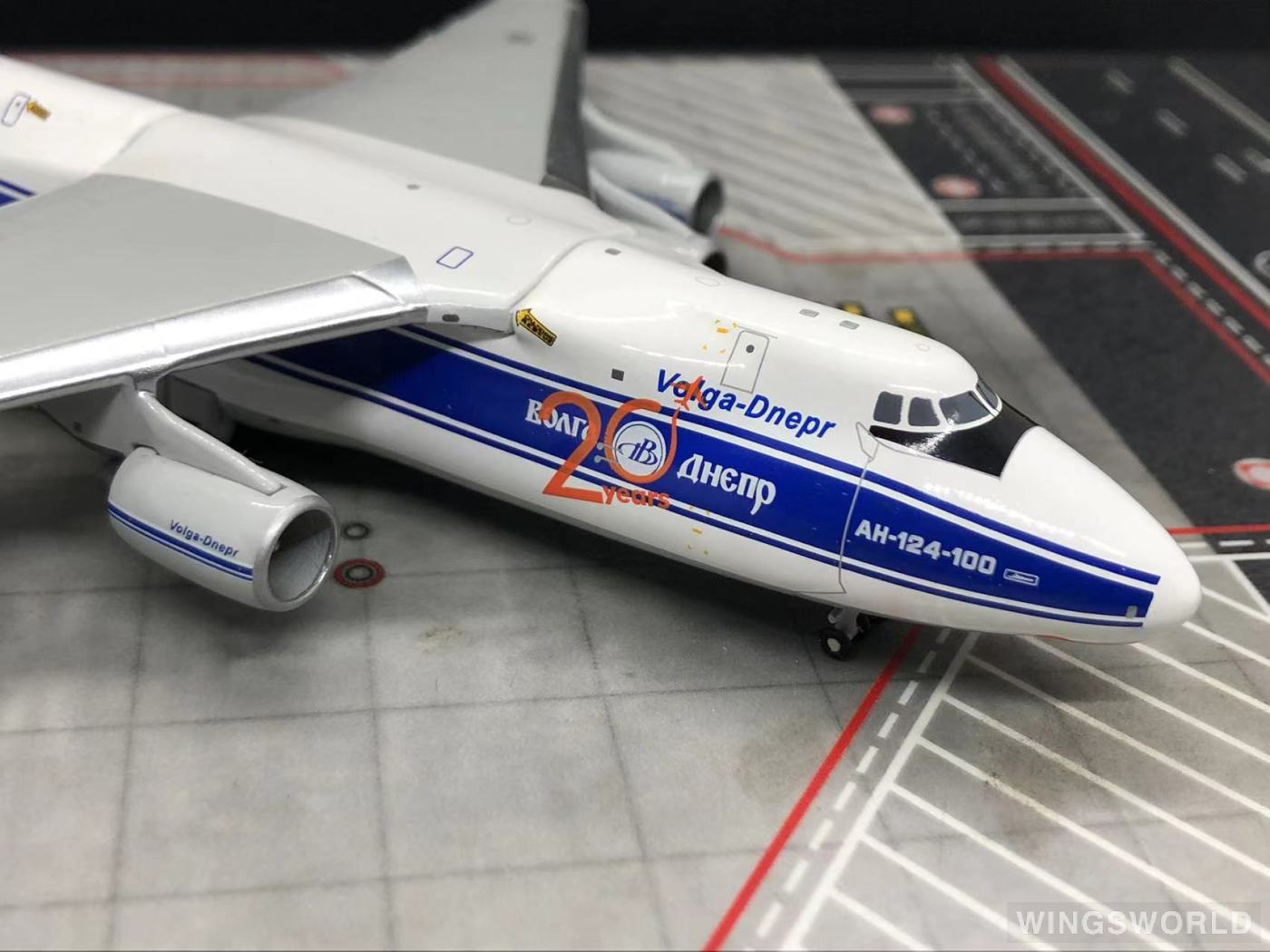 Geminijets 1:400 GJVDA1178 Volga-Dnepr 伏尔加-第聂伯航空 Antonov An-124 RA-82042