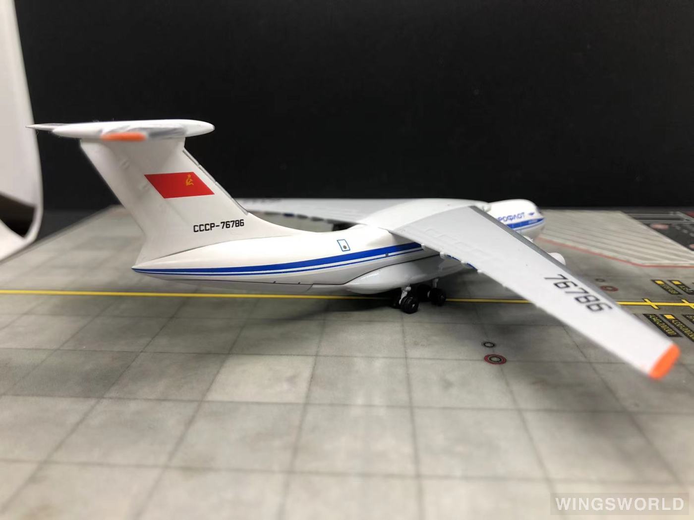 AeroClassics 1:400 AC4CCCP76786 Aeroflot 俄罗斯航空 Ilyushin Il-76 CCCP-76786