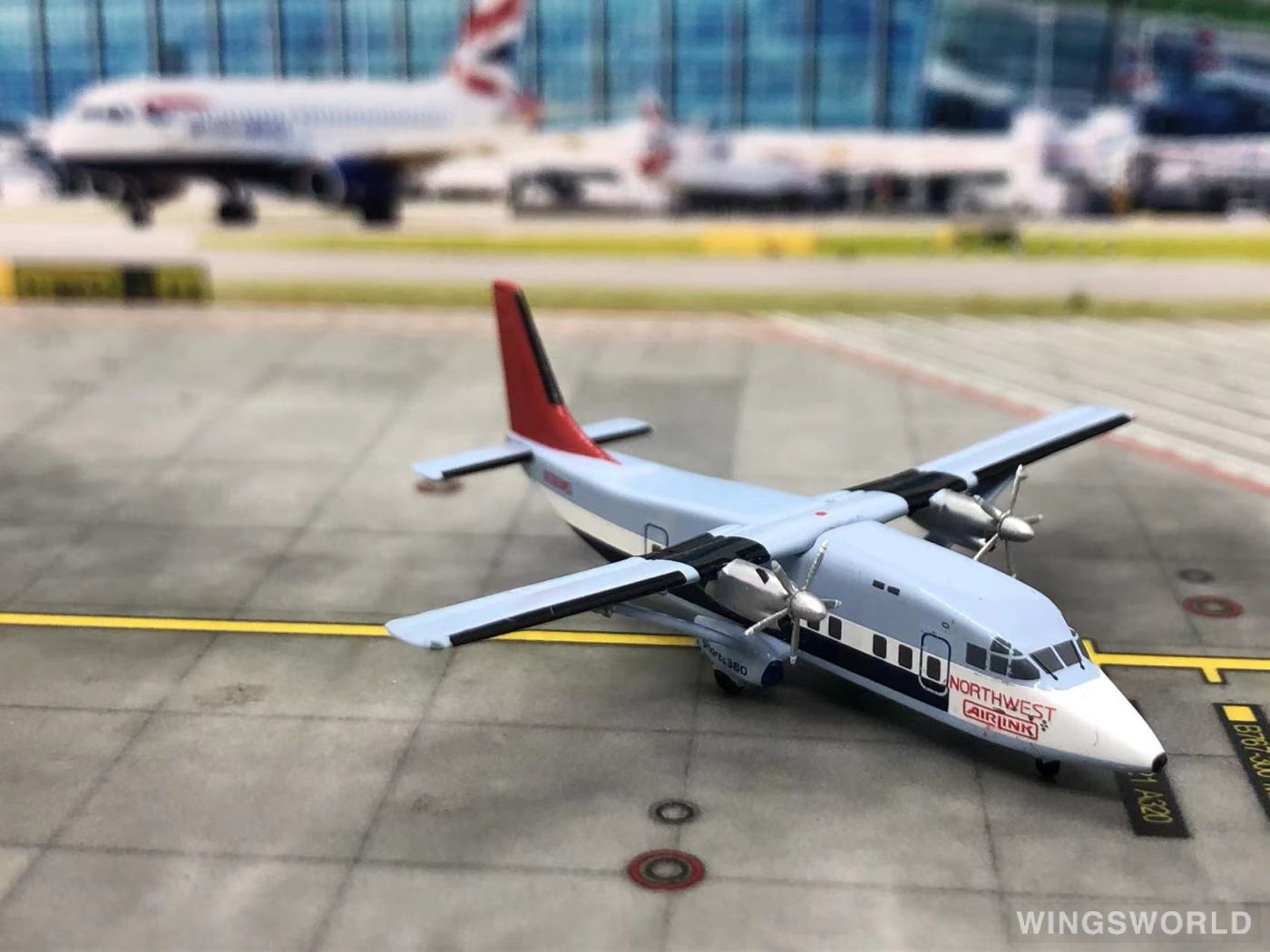 Geminijets 1:400 GJNWA1115 Northwest Airlines 美国西北航空 Short 360 N386MQ