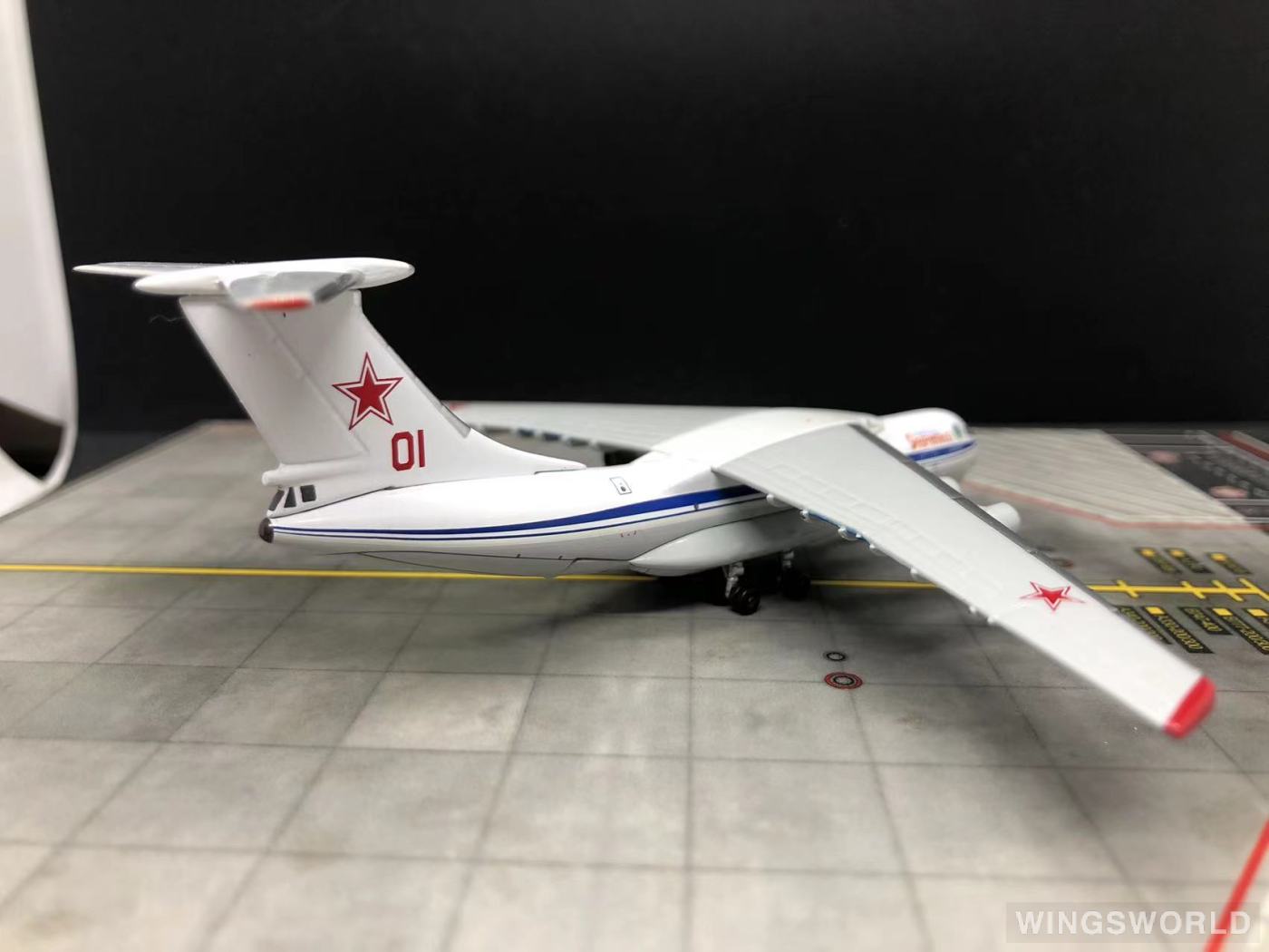 Witty 1:400 WT4176006 Soviet Air Force 苏联空军 Ilyushin Il-76 01