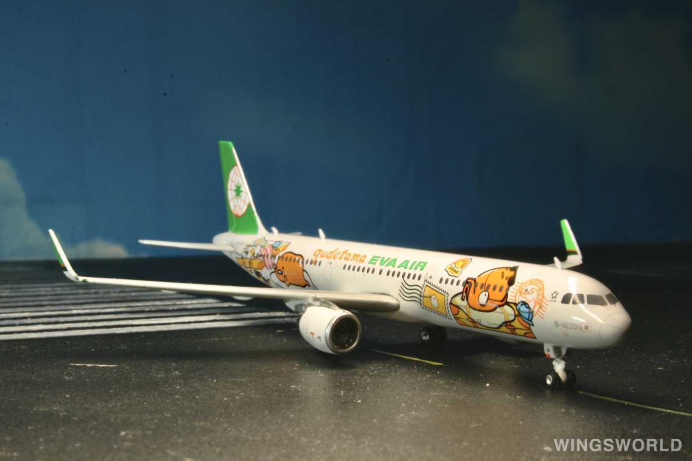 Phoenix 1:400 PH04120 EVA Air 长荣航空 Airbus A321 B-16205