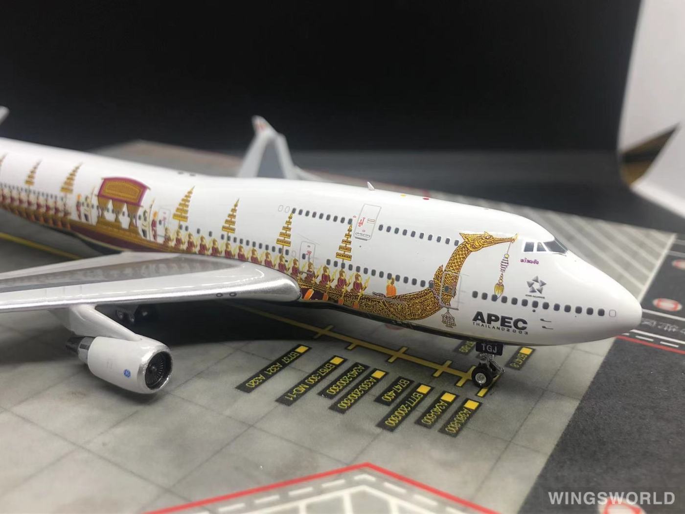 Phoenix 1:400 PH11702 Thai Airways 泰国国际航空 Boeing 747-400 HS-TGJ
