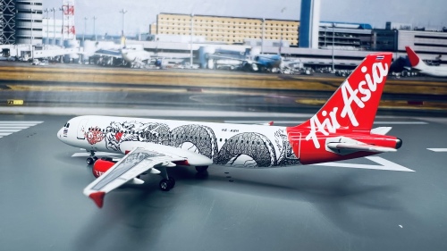 AirAsia 亚洲航空 Airbus A320 HS-ABH  PH10652 Phoenix 1:400
