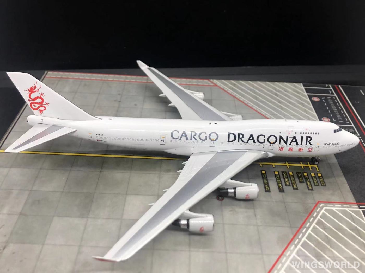 Phoenix 1:400 PH04379 Dragonair 港龙航空 Boeing 747-400 B-KAF