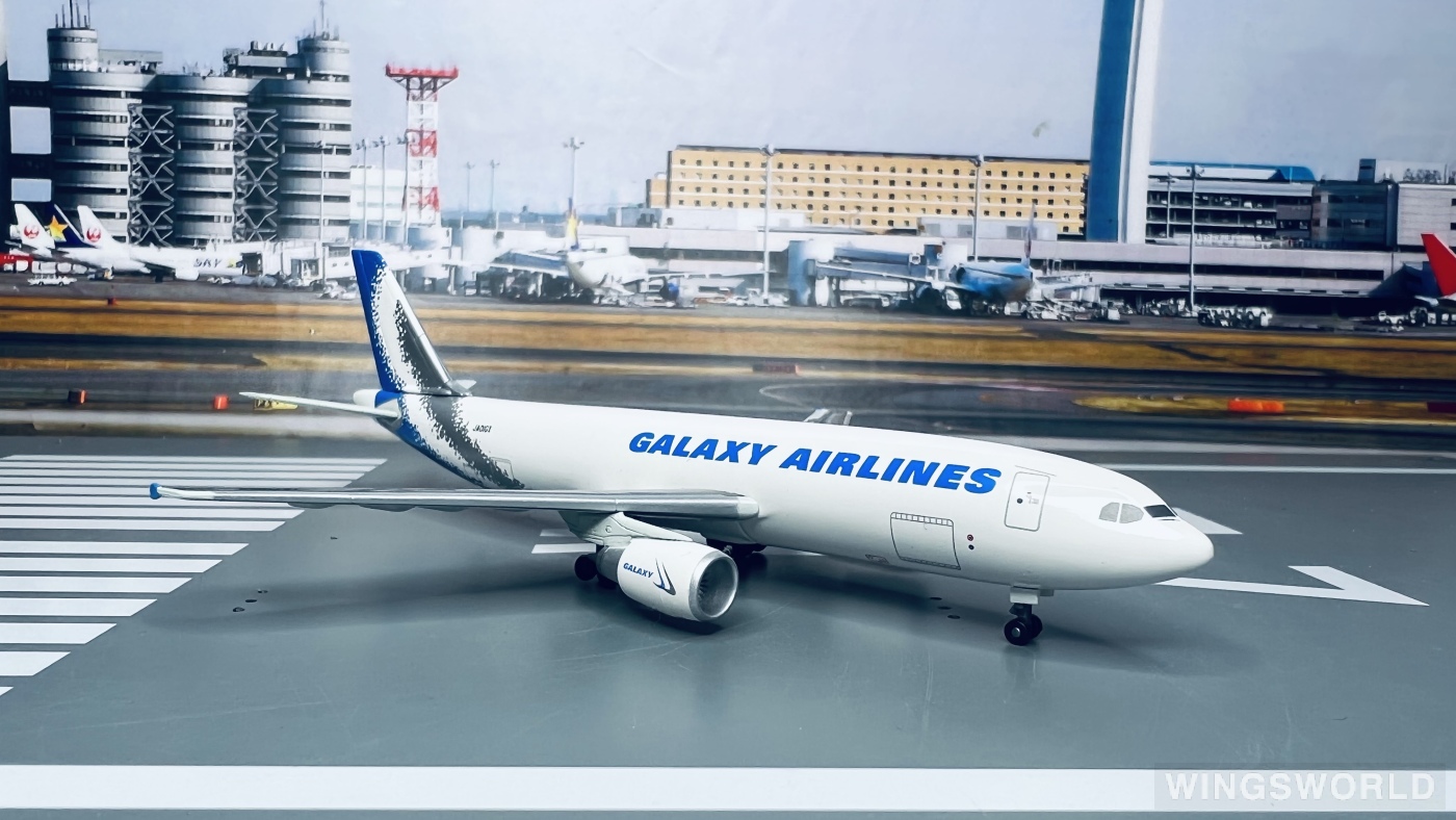 Dragon Models 1:400 55906 Galaxy Airlines 日本银河航空 Airbus A300-600 JA01GX