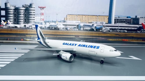 Dragon Models 1:400 Airbus A300-600 Galaxy Airlines 日本银河