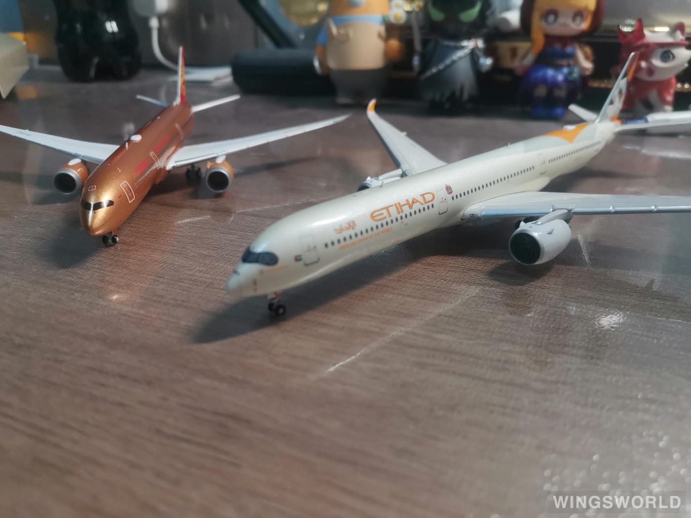 JC Wings 1:400 XX4175A Etihad Airways 阿提哈德航空 Airbus A350-1000 A6-XWB