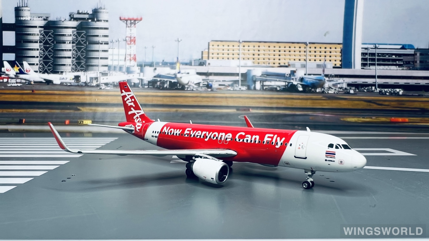 Phoenix 1:400 PH10800 AirAsia 亚洲航空 Airbus A320 HS-BBC