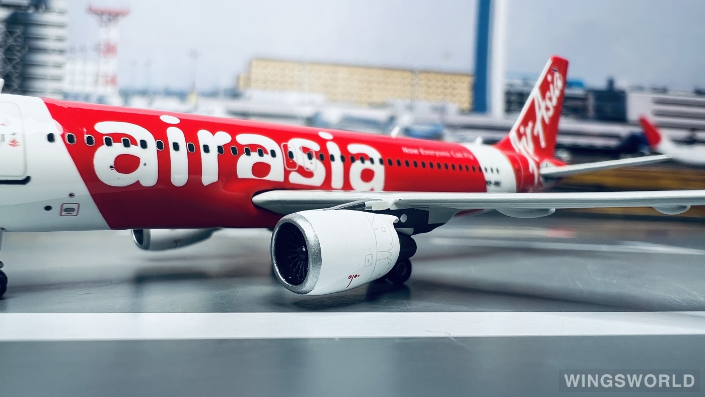 Phoenix 1:400 PH10800 AirAsia 亚洲航空 Airbus A320 HS-BBC