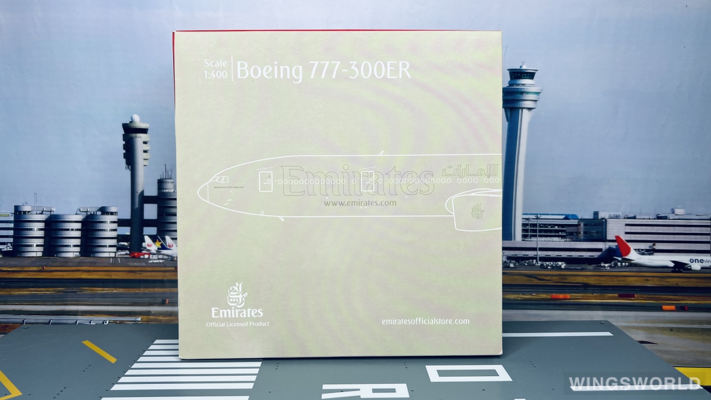 Geminijets 1:400 GJUAE1189 Emirates 阿联酋航空 Boeing 777-300ER A6-EGO