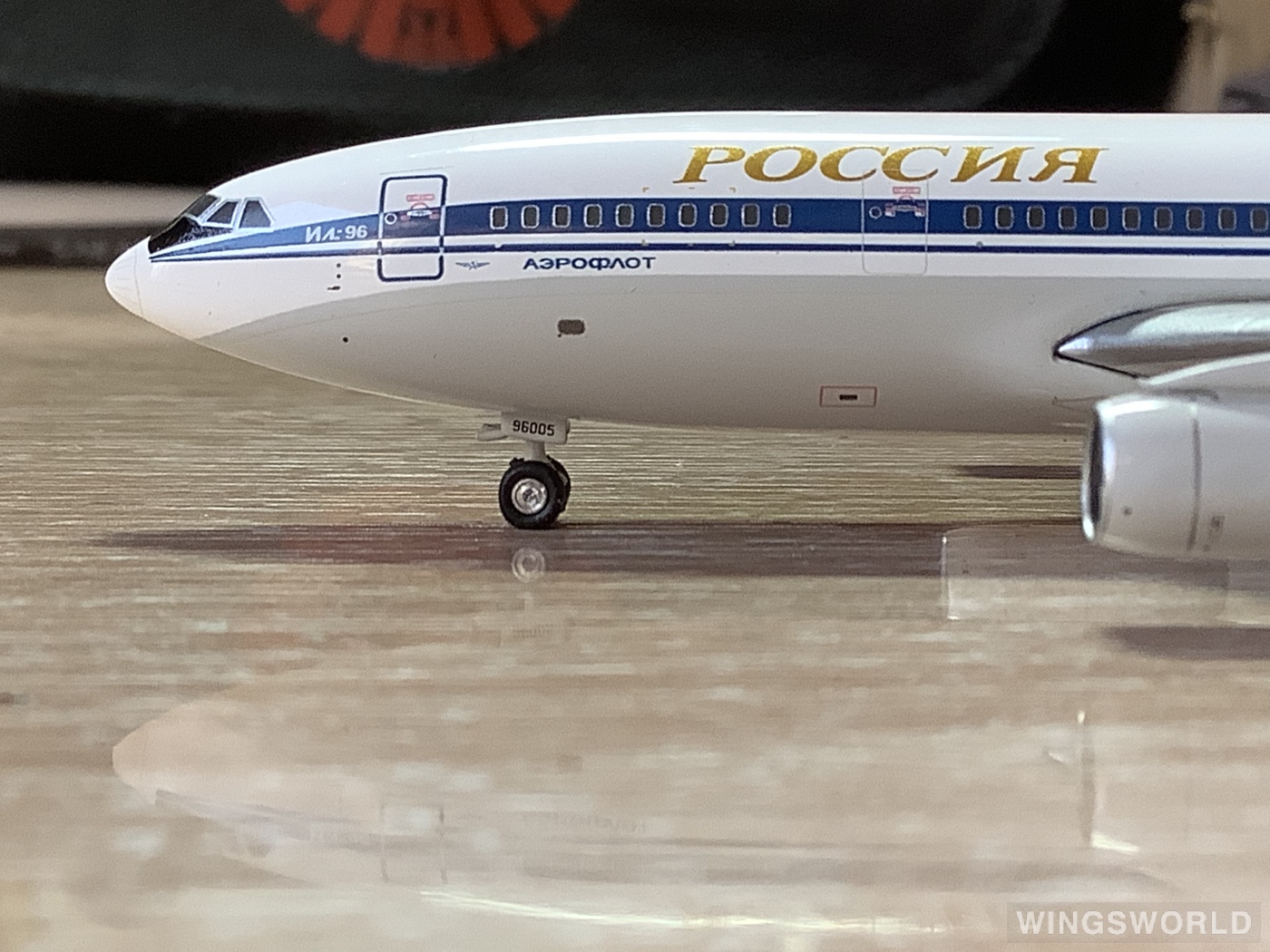 Phoenix 1:400 PH10744 Aeroflot 俄罗斯航空 Ilyushin Il-96 CCCP-96005