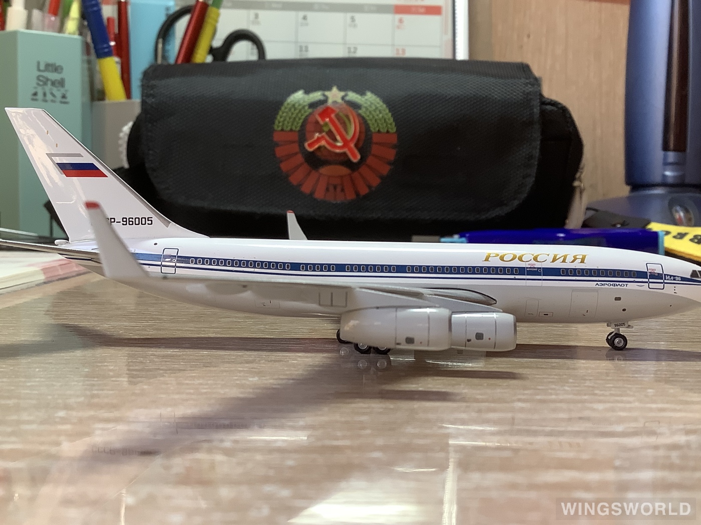 Phoenix 1:400 PH10744 Aeroflot 俄罗斯航空 Ilyushin Il-96 CCCP-96005