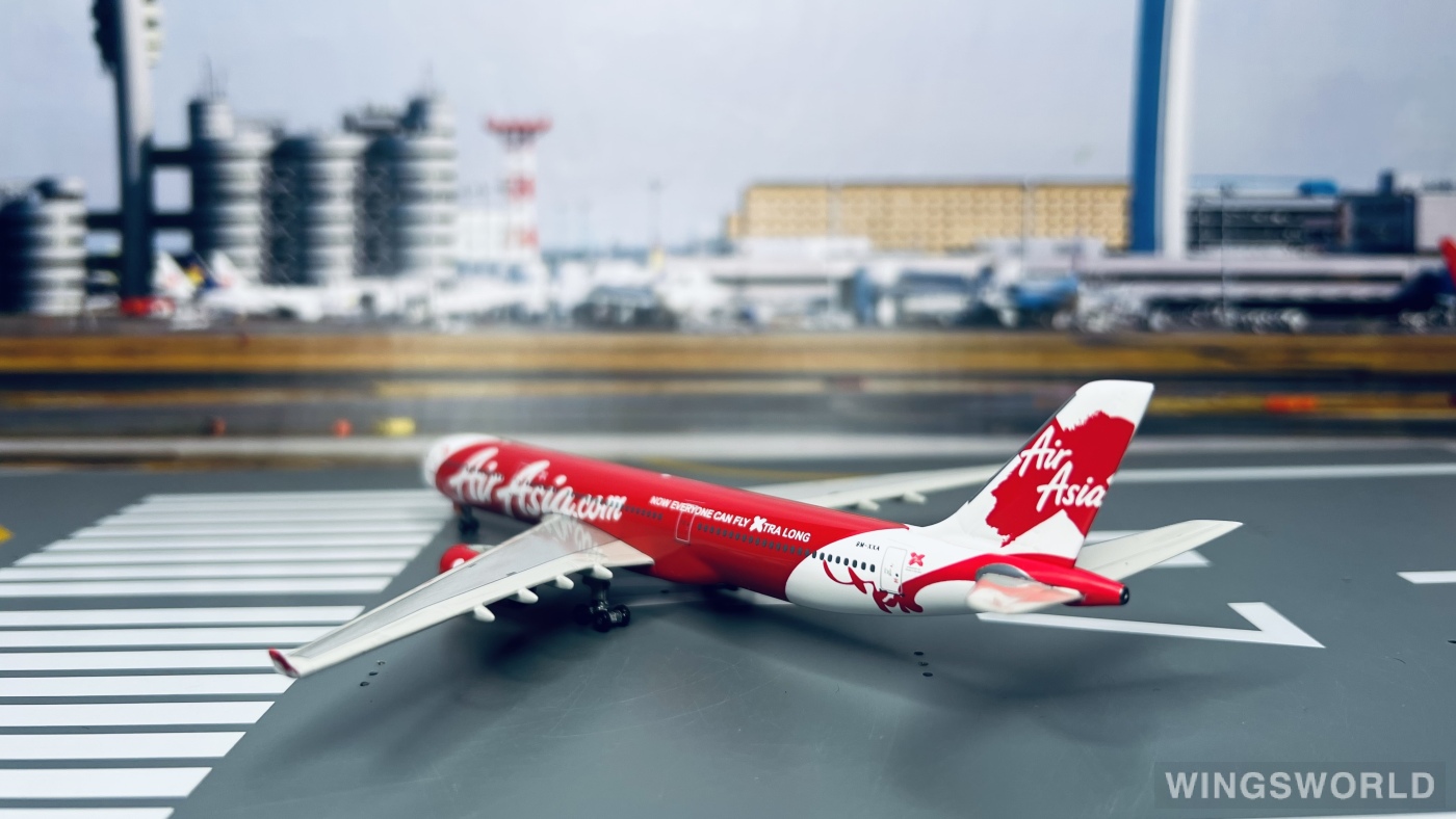 Phoenix 1:400 PH10284 AirAsia 亚洲航空 Airbus A330-300 9M-XXA