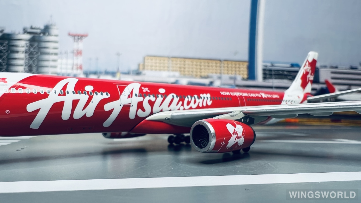 Phoenix 1:400 PH10284 AirAsia 亚洲航空 Airbus A330-300 9M-XXA