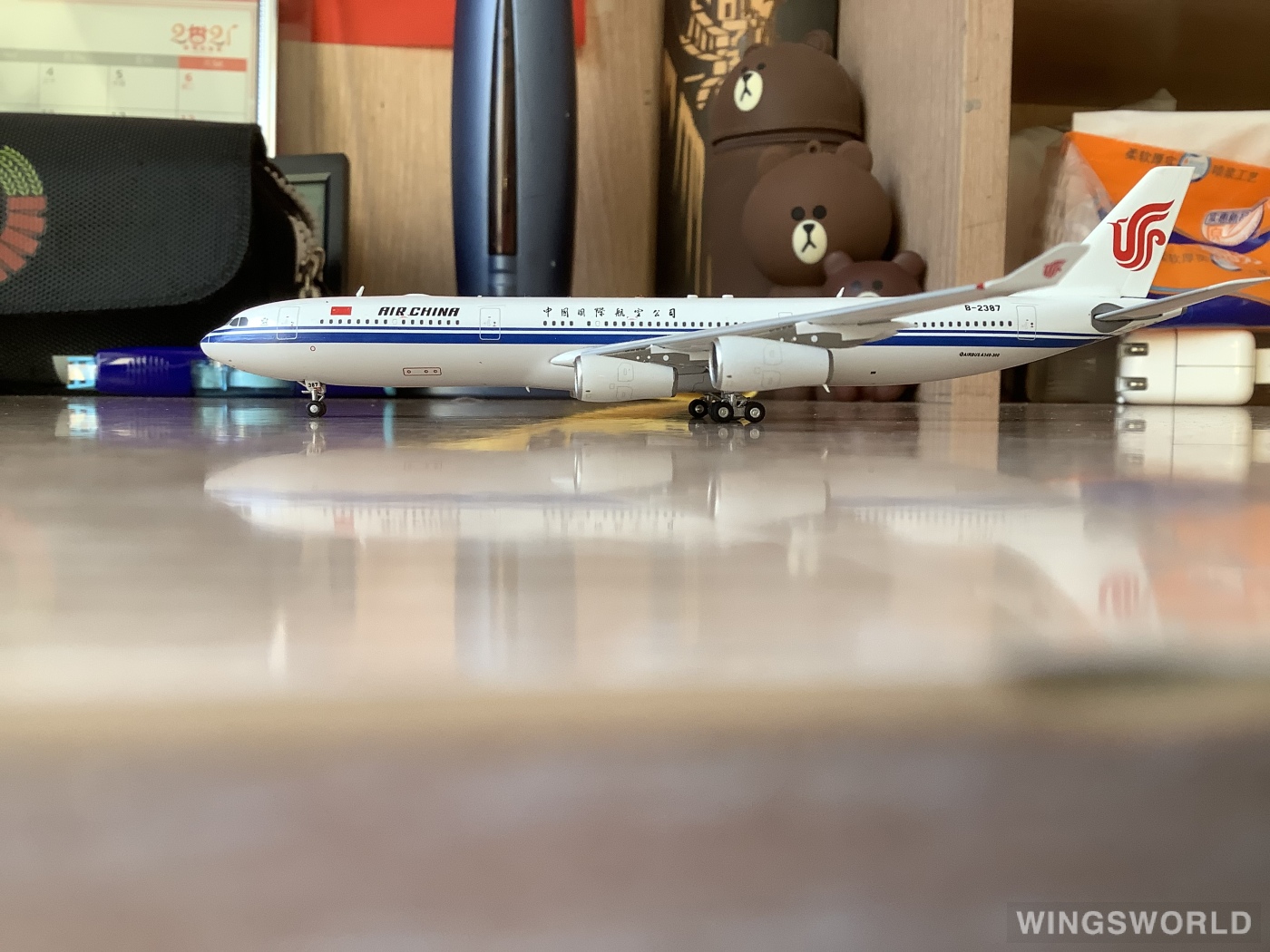 Aviation400 1:400 AV4003 Air China 中国国际航空 Airbus A340-300 B-2387