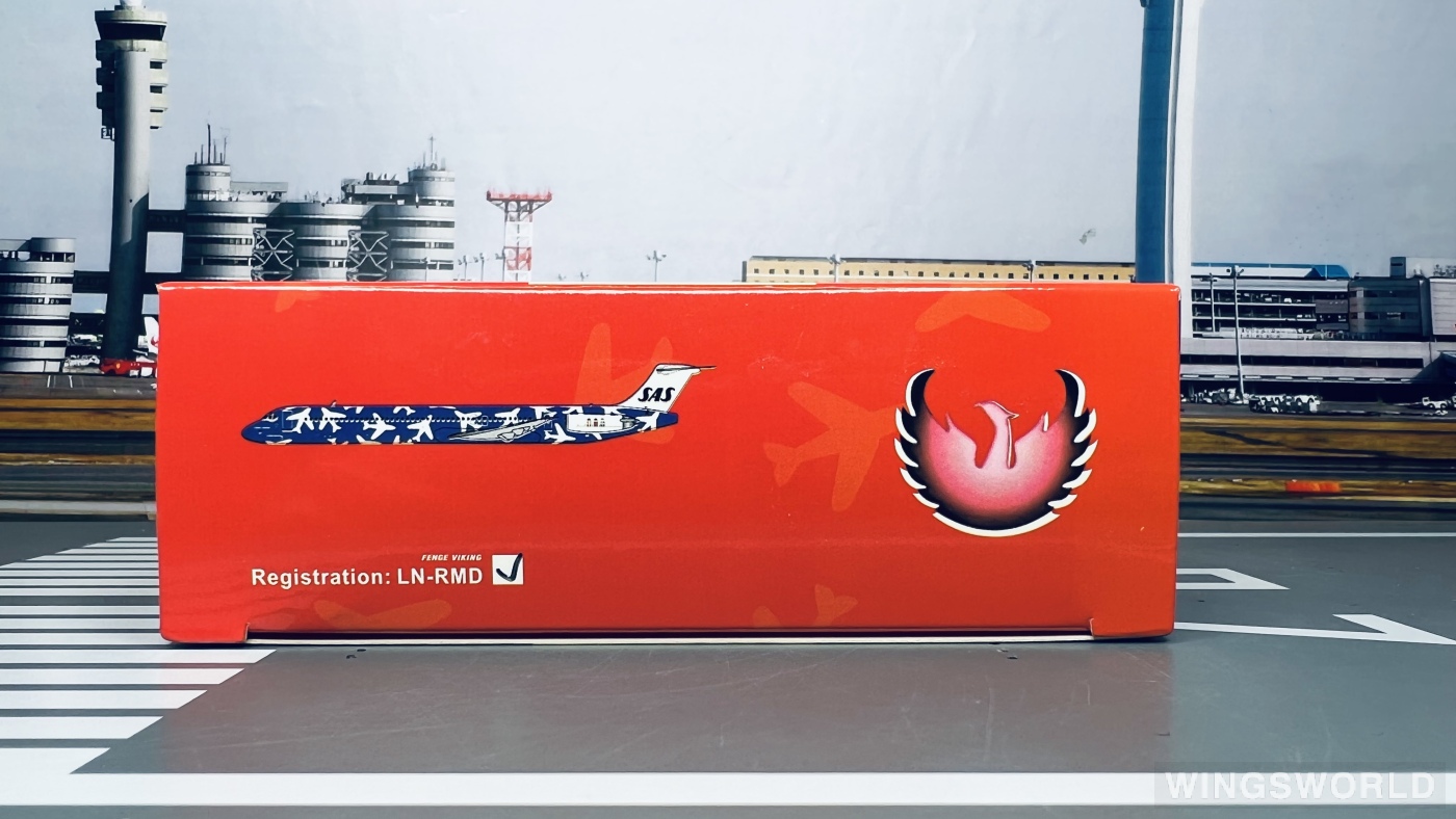 Phoenix 1:400 PH11097 SAS 北欧航空 McDonnell Douglas MD-82 LN-RMD