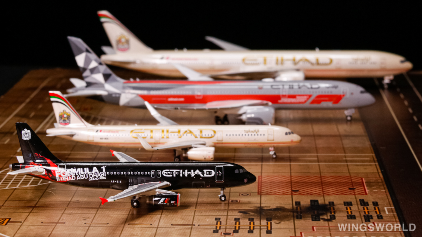 Phoenix 1:400 PH10260 Etihad Airways 阿提哈德航空 Airbus A320 A6-EIB