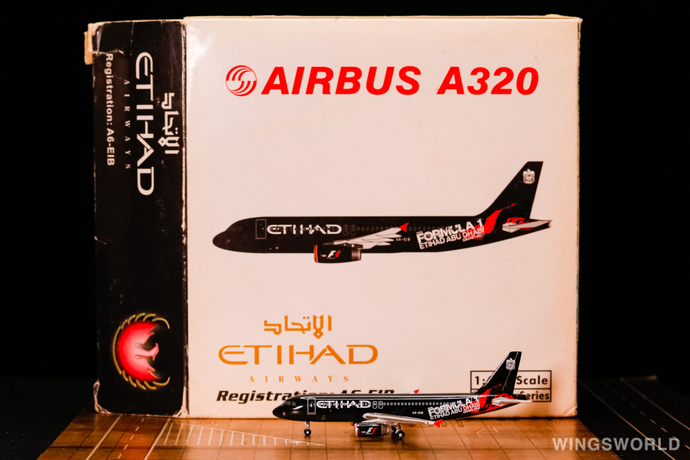 Phoenix 1:400 PH10260 Etihad Airways 阿提哈德航空 Airbus A320 A6-EIB