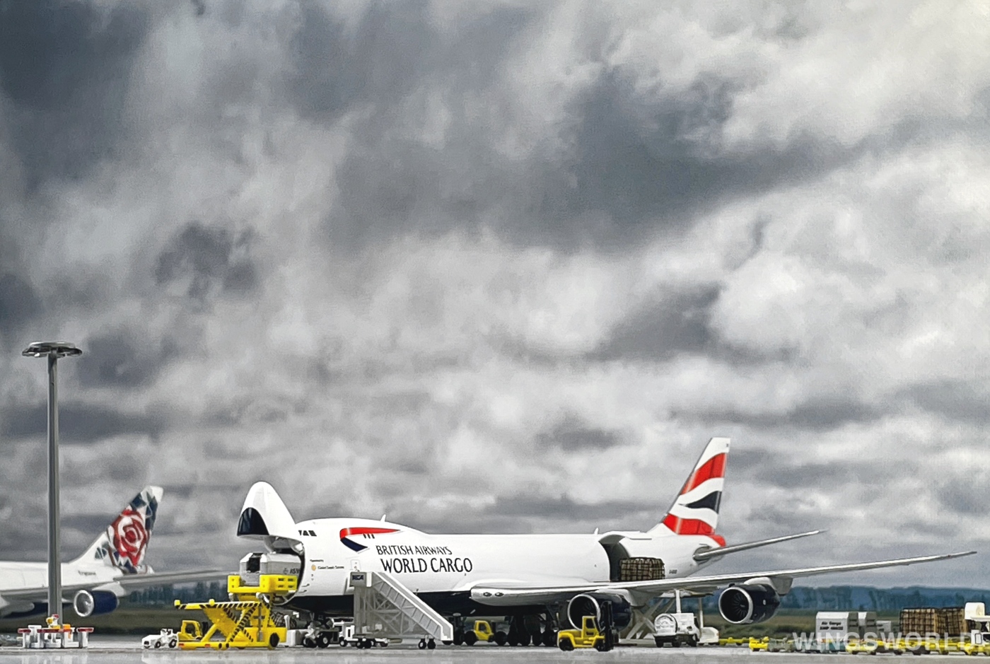 JC Wings 1:400 EW4748008 British Airways 英国航空 Boeing 747-8F G-GSSE