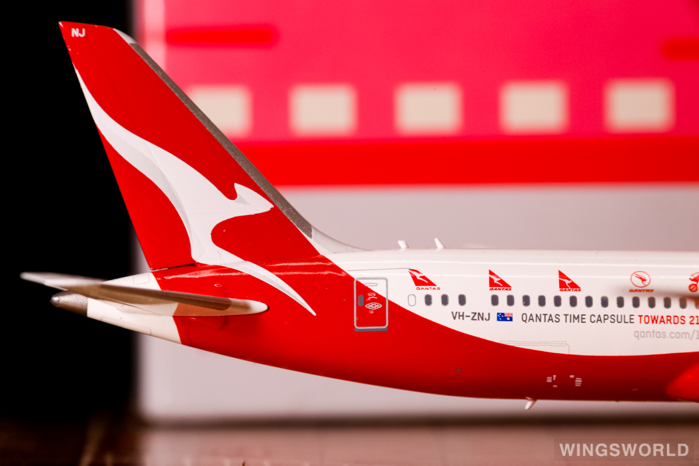 NGmodels 1:400 B-7890003A Qantas 澳洲航空 Boeing 787-9 VH-ZNJ