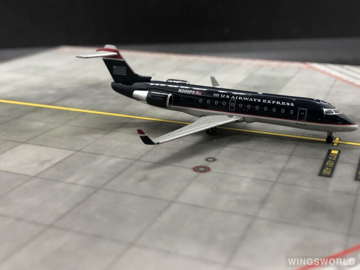 Geminijets 1:400 GJUSA334 US Airways 全美航空 Bombardier CRJ200 N209PS