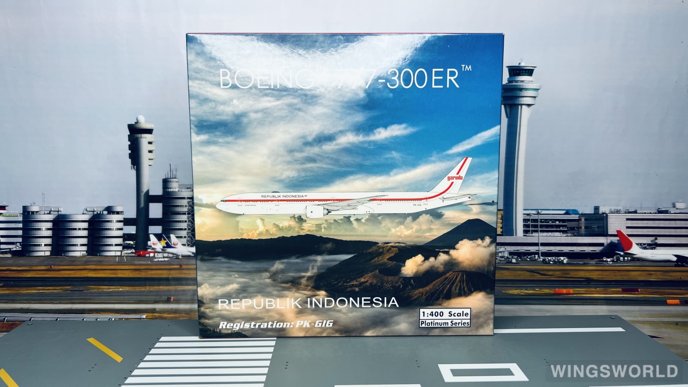 Phoenix 1:400 PH11646 Garuda Indonesia 印度尼西亚鹰航 Boeing 777-300ER PK-GIG
