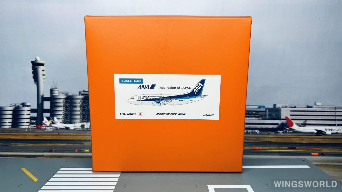 JC Wings 1:400 EW4735001 ANA 全日空 Boeing 737-500 JA301K
