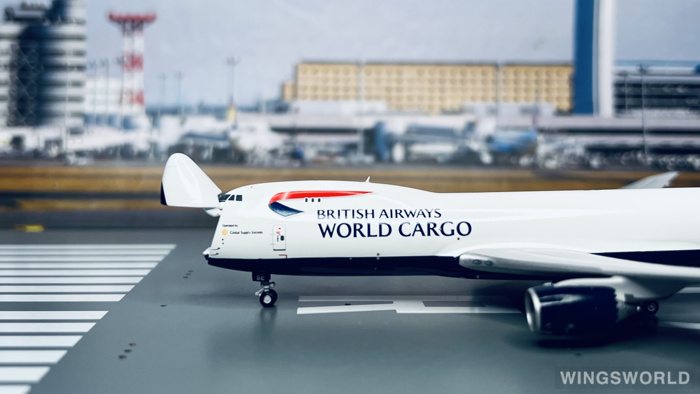 JC Wings 1:400 EW4748008 British Airways 英国航空 Boeing 747-8F G-GSSE