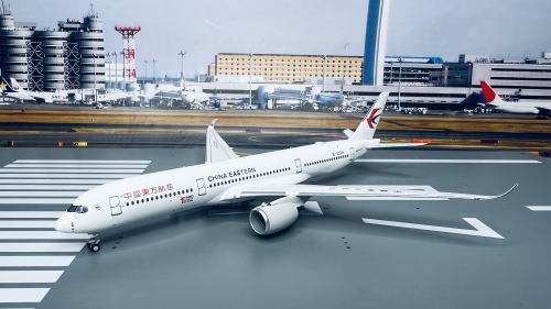1/370 飛行機模型 中国東方航空 A350-900 HA3590001 China Eastern 中国东方航空Airbus A350-900 B-323H