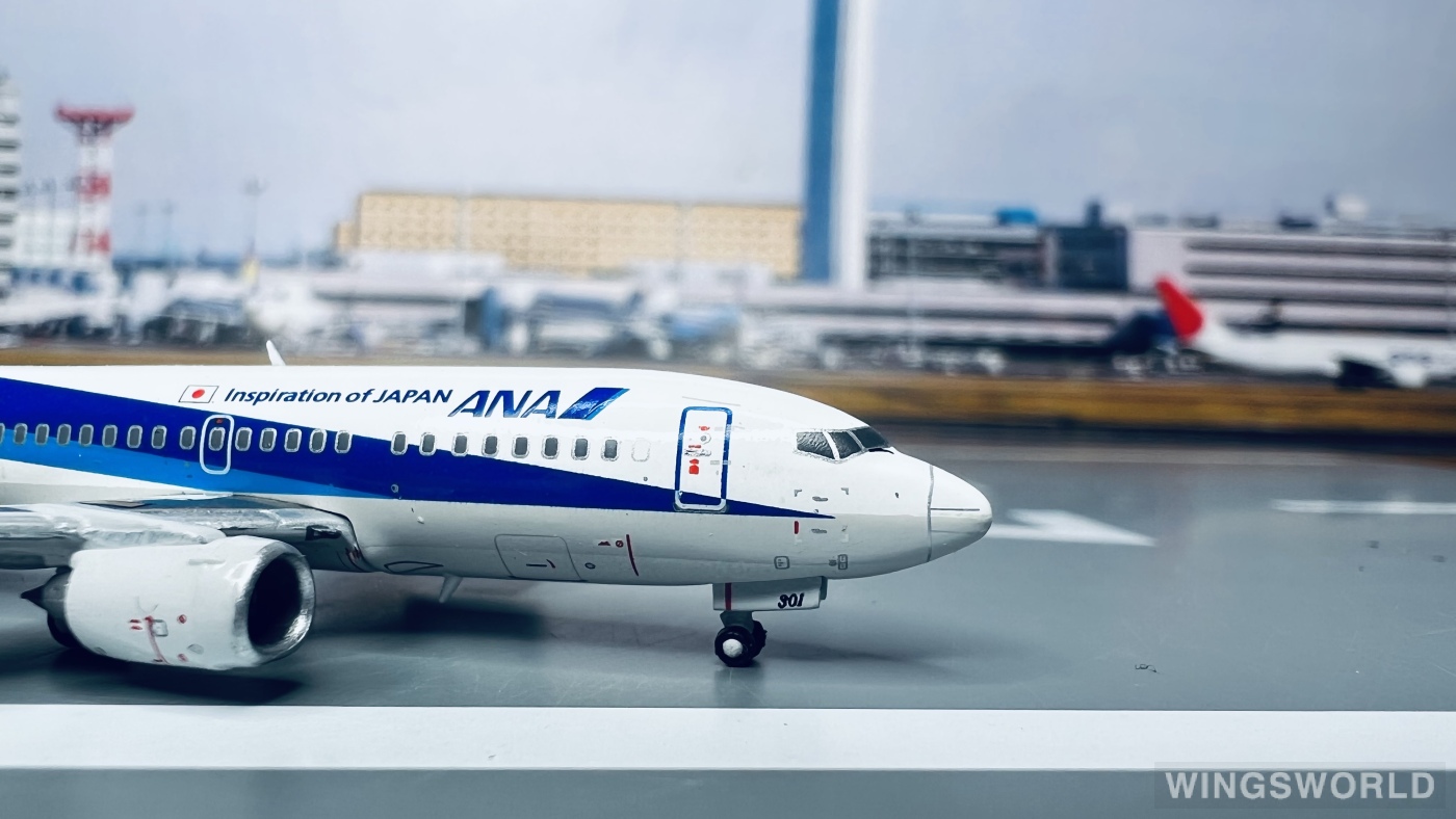 JC Wings 1:400 Boeing 737-500 ANA 全日空EW4735001 JA301K 的