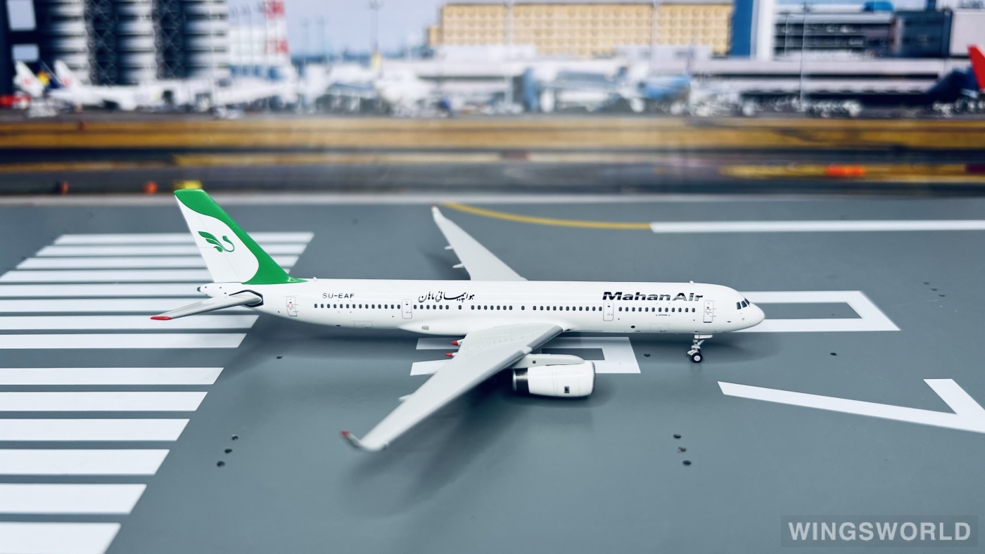 NGmodels 1:400 NG40003 Mahan Air 马汉航空 Tupolev Tu-204 SU-EAF