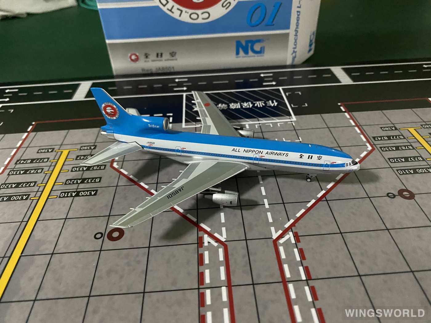 NGmodels 1:400 NG31023 ANA 全日空 Lockheed L-1011 TriStar JA8501