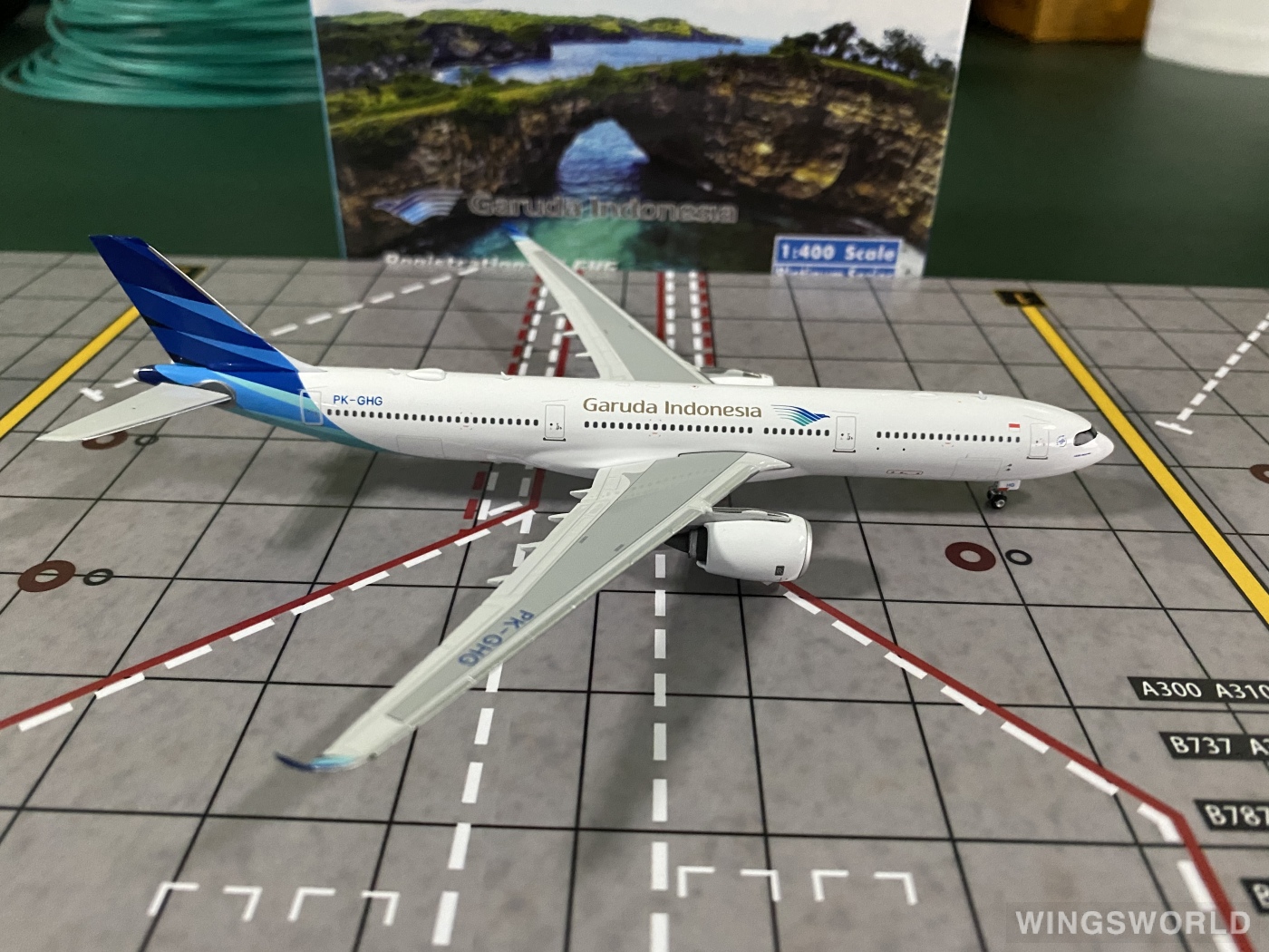 Phoenix 1:400 PH11604 Garuda Indonesia 印度尼西亚鹰航 Airbus A330-900neo PK-GHG