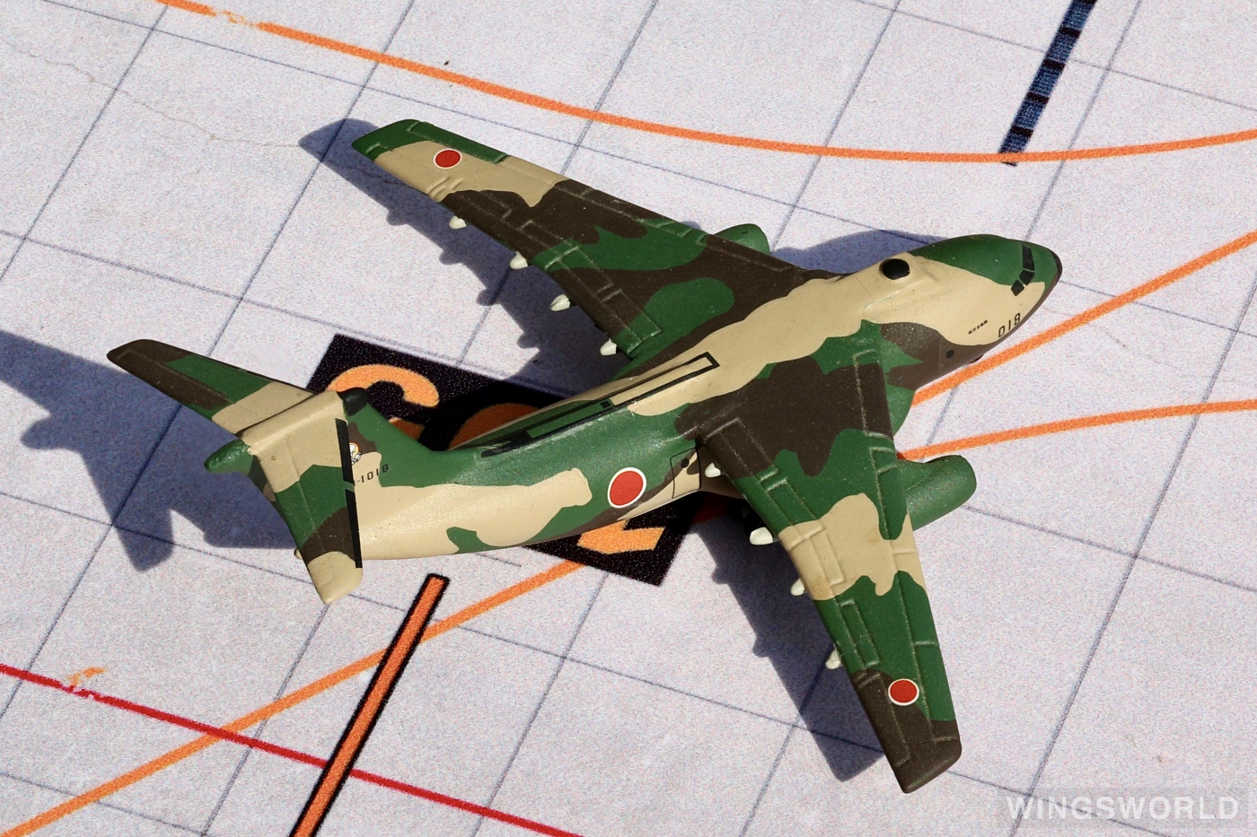 Gulliver 1:400 40002 JASDF 日本航空自卫队 Kawasaki C-1 68-1018