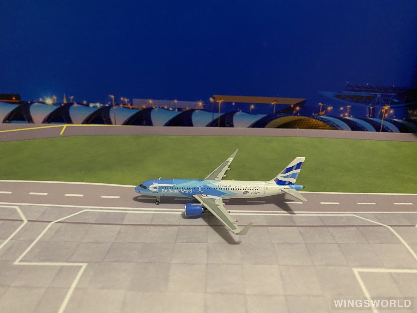 Phoenix 1:400 PH04415 British Airways 英国航空 Airbus A320neo G-TTNA