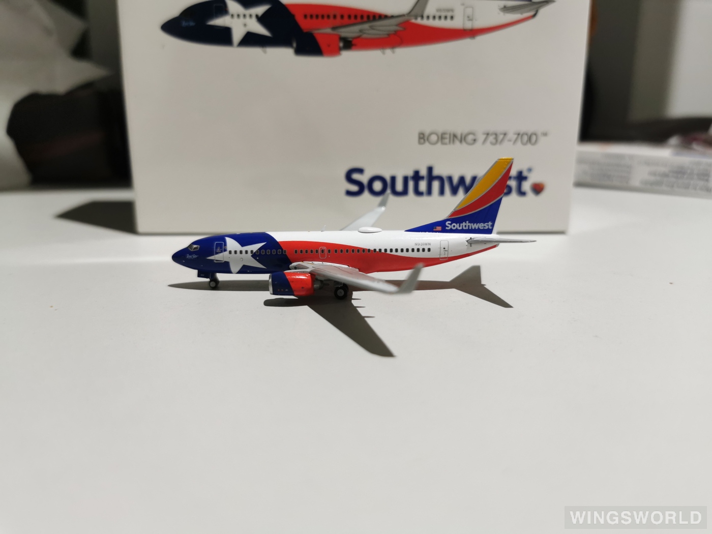 Geminijets 1:400 GJSWA2019 Southwest Airlines 美国西南航空 Boeing 737-700 N931WN