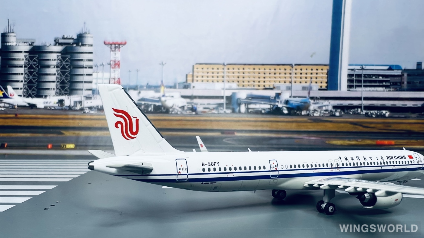 HYJLwings 1:400 HYJL81073 Air China 中国国际航空 Airbus A321neo B-30FY