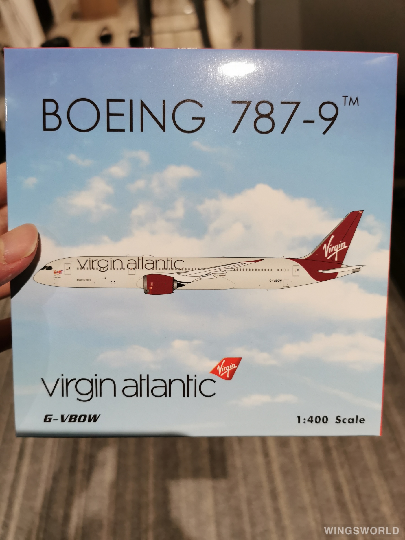 Phoenix 1:400 PH04396 Virgin Atlantic Airways 维珍航空 Boeing 787-9 G-VBOW