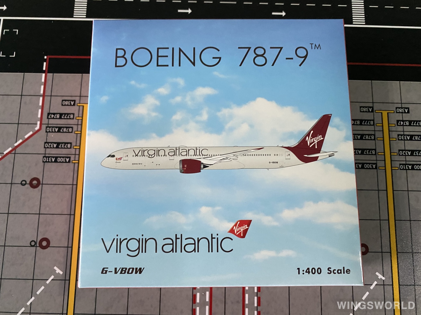 Phoenix 1:400 PH04396 Virgin Atlantic Airways 维珍航空 Boeing 787-9 G-VBOW