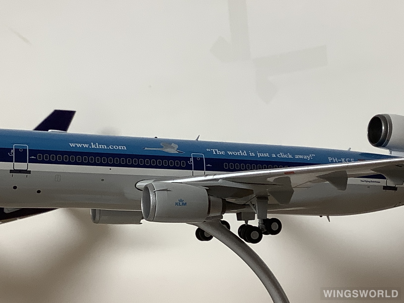 JC Wings 1:200 XX2423 KLM 荷兰皇家航空 McDonnell Douglas MD-11 PH-KCE