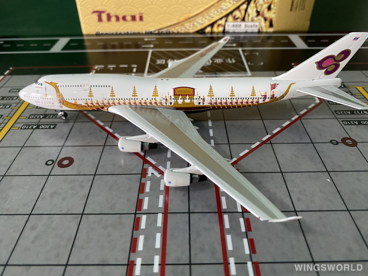 Phoenix 1:400 PH11703 Thai Airways 泰国国际航空 Boeing 747-400 HS-TGO