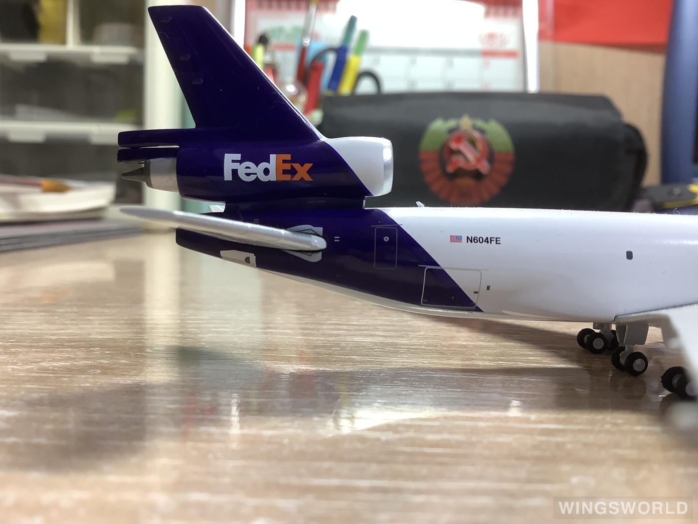 Geminijets 1:400 GJFDX1974 FedEx 联邦快递 McDonnell Douglas MD-11 N604FE