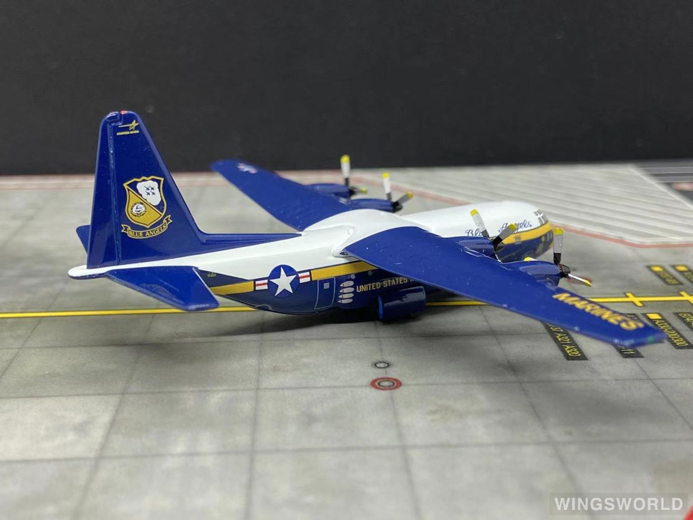 Geminijets 1:400 GMBLU004 USAF 美国空军 Lockheed C-130 Hercules 150000