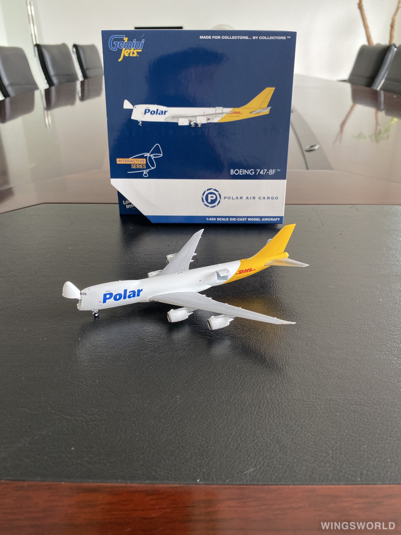 Geminijets 1:400 GJPAC1898 Polar Air Cargo 博立货运航空 Boeing 747-8F N853GT