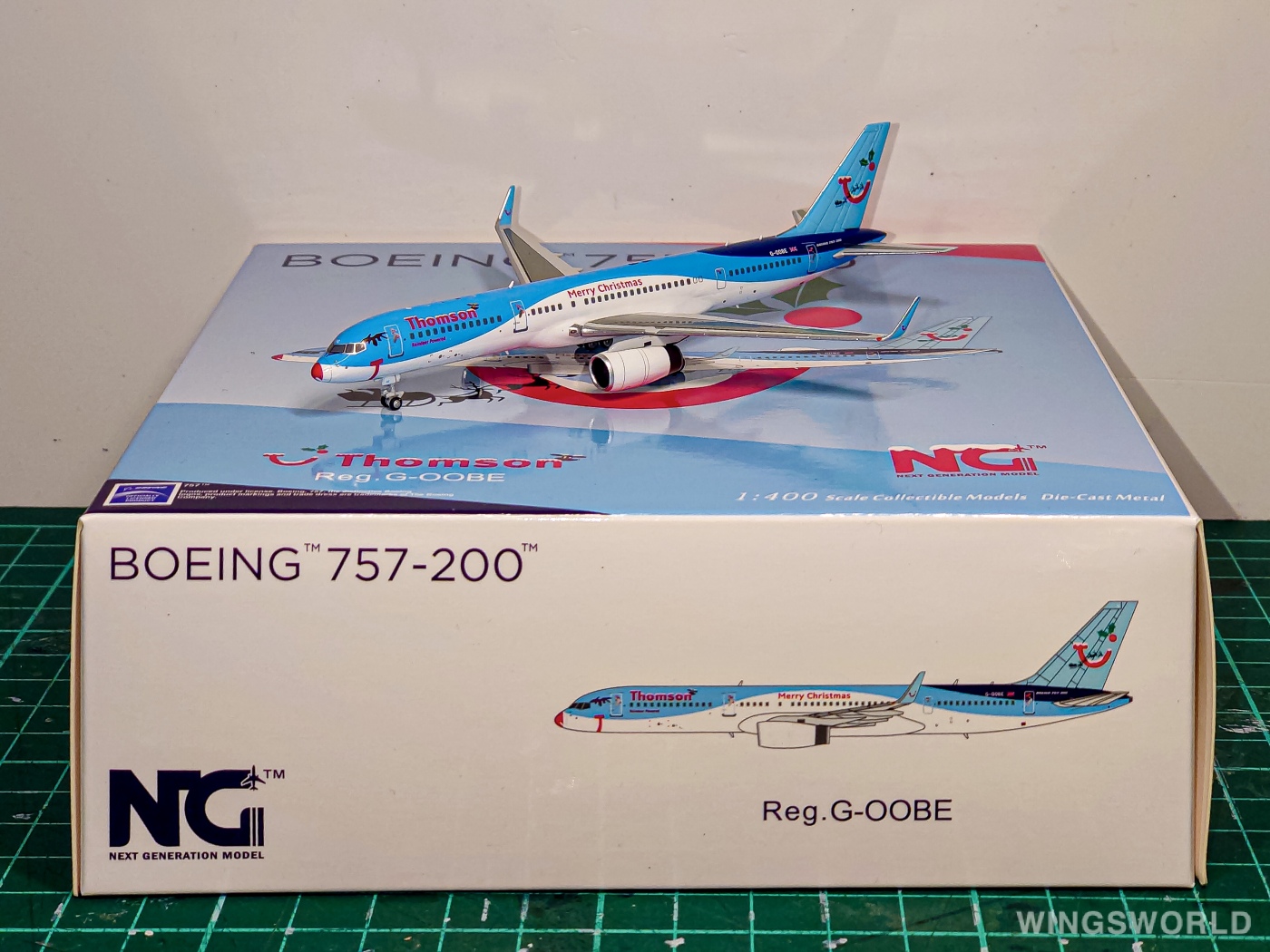 NGmodels 1:400 NG53130 Thomson Airways 汤姆森航空 Boeing 757-200 G-OOBE