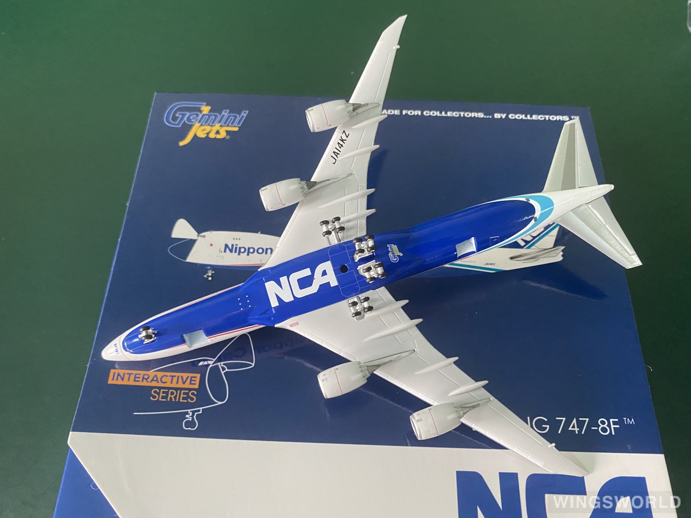 Geminijets 1:400 GJNCA1897 Nippon Cargo Airlines 日本货物航空 Boeing 747-8F JA14KZ