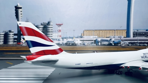 British Airways 英国航空 Boeing 747-8F G-GSSF  PH10848 Phoenix 1:400